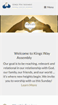 Mobile Screenshot of kingswayassembly.ca